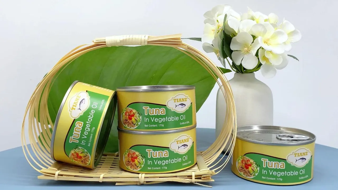 Canned Tuna In Vegetable Oil 170g