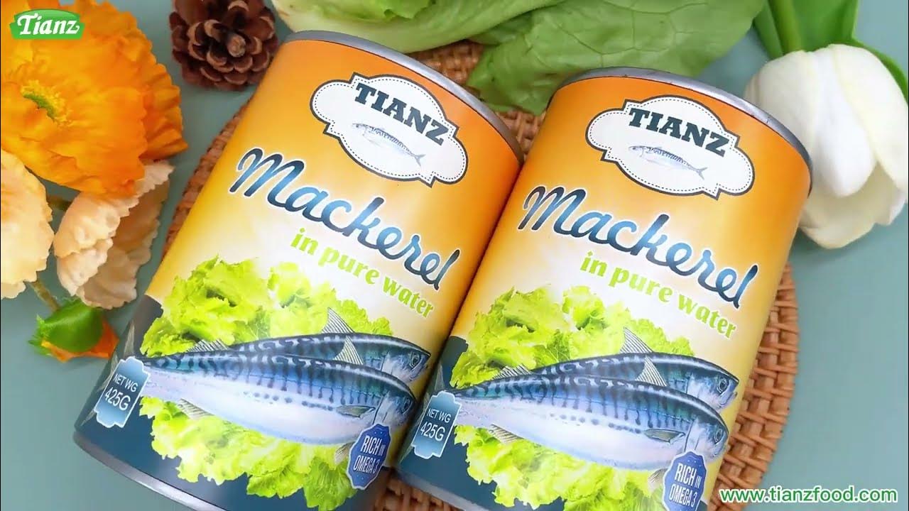 Canned Mackerel in Pure Water 425g