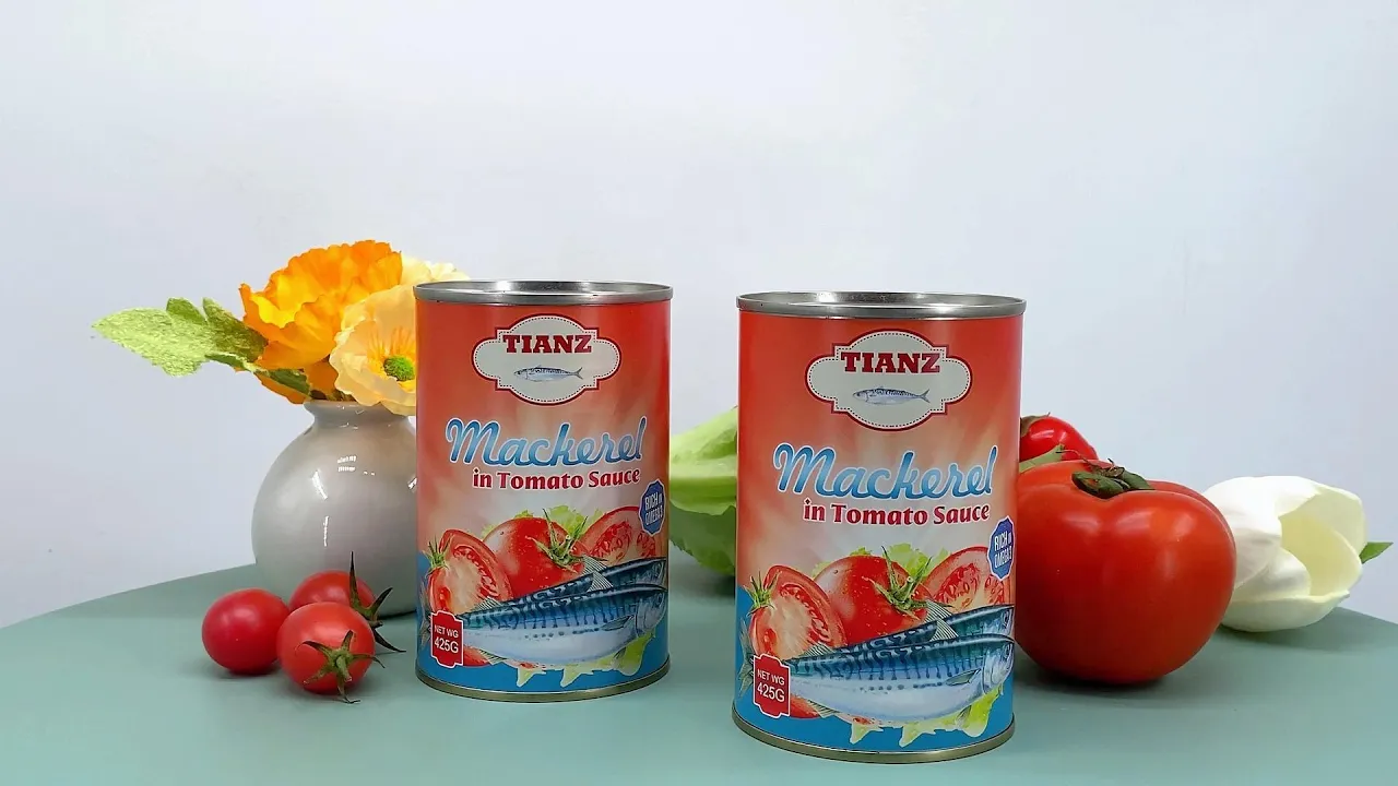 Canned Mackerel In Tomato Sauce 425g